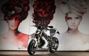 Картинка мотоциклы ducati monster1100-evo