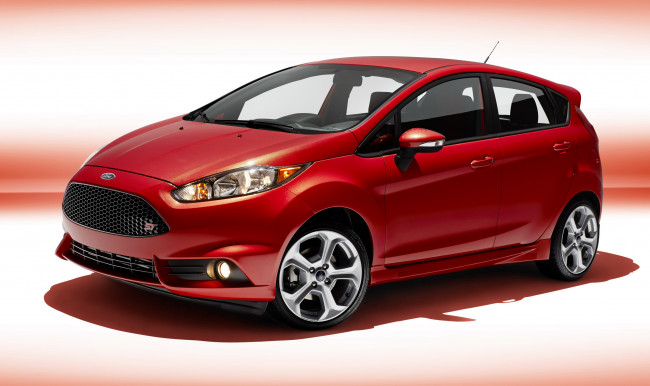 Обои картинки фото 2014, ford, fiesta, st, автомобили