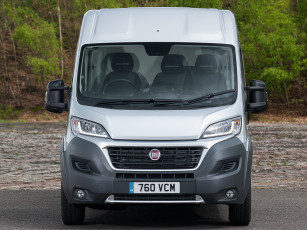 Картинка автомобили fiat 2014серый uk-spec ducato maxi l3h2 van