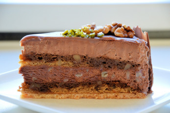 Картинка еда пирожные +кексы +печенье шоколадное пирожное орехи