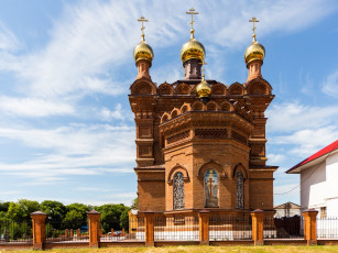 обоя города, - православные церкви,  монастыри, город, здание, церковь, храм