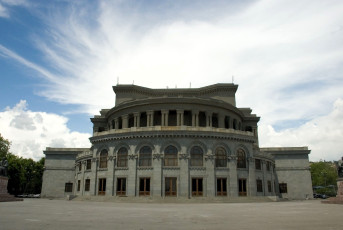 обоя armenian academic opera and ballet after a, spendiaryan,  yerevan, города, ереван , армения, здание, театр