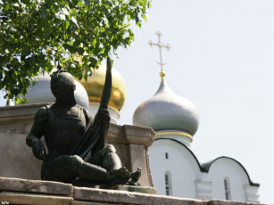 Картинка москва новодевичий монастырь города россия