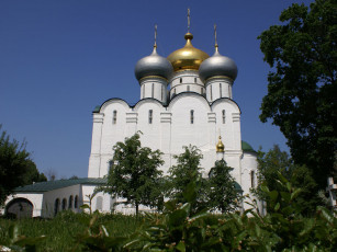 Картинка москва новодевичий монастырь города россия