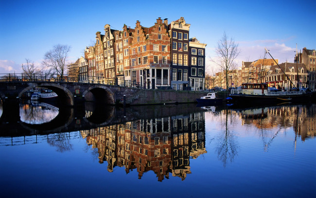 Обои картинки фото netherlands, grachten, van, amsterdam, города, амстердам, нидерланды