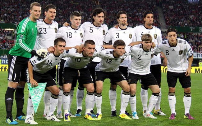 Обои картинки фото команда, германии, спорт, футбол, euro-2012