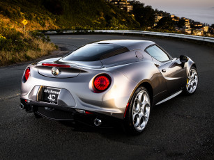 Картинка автомобили alfa+romeo 2015г alfa romeo 4c us-spec 960 темный