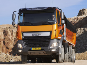 Картинка автомобили daf+ выставка улица daf 8x4 cf 460 tipper cab day fad