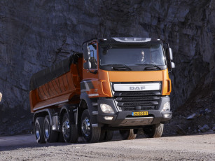 Картинка автомобили daf+ выставка улица tipper cf 460 daf cab day fad 8x4