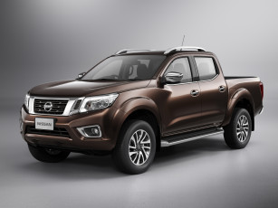 Картинка автомобили nissan datsun коричневый 2014г cab th-spec double navara np300