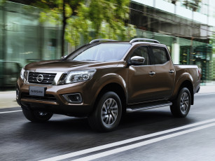 Картинка автомобили nissan datsun np300 коричневый 2014г th-spec cab double navara