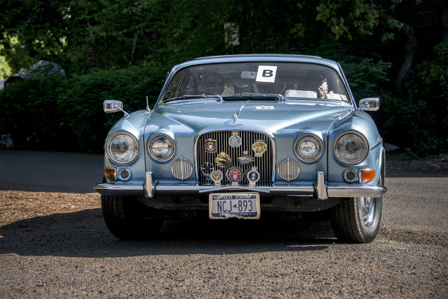 Обои картинки фото jaguar mark x,  1956, автомобили, jaguar, автопробег, автошоу, выставка