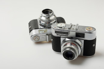 Картинка voigtlander бренды -+другое пара камеры фотоаппараты