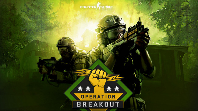 Обои картинки фото counter-strike global offensive, видео игры, counter-strike,  global offensive, breakout, cs, go