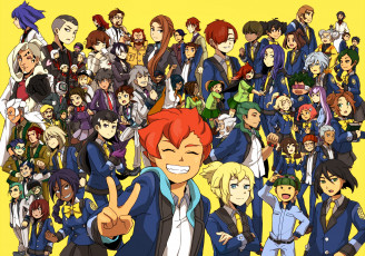 Картинка аниме inazuma+eleven персонажи