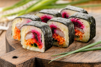 Картинка еда рыба +морепродукты +суши +роллы роллы рис нори суши