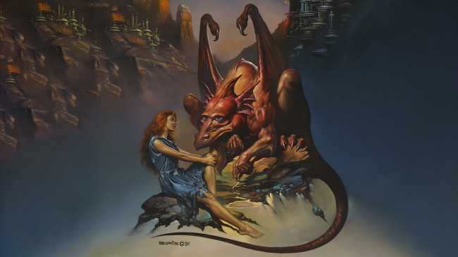 Обои картинки фото фэнтези, _boris vallejo, boris, vallejo