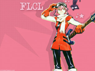 обоя аниме, flcl