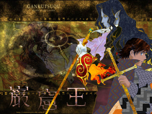 Обои картинки фото аниме, gankutsuou, the, count, of, monte, cristo
