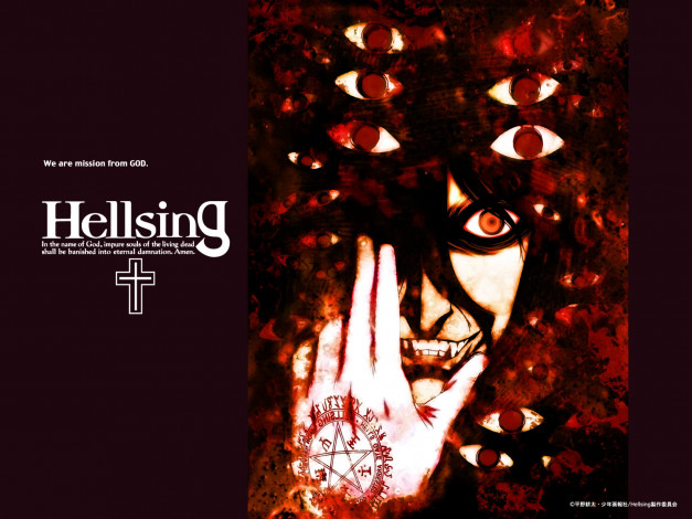 Обои картинки фото аниме, hellsing