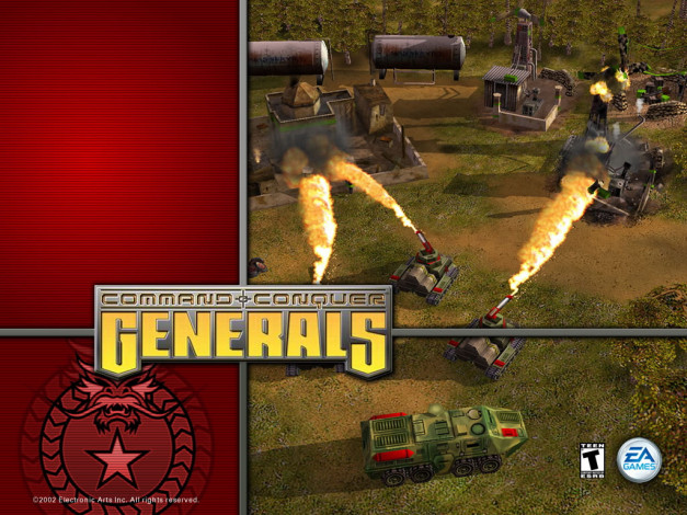 Обои картинки фото command, conquer, generals, видео, игры