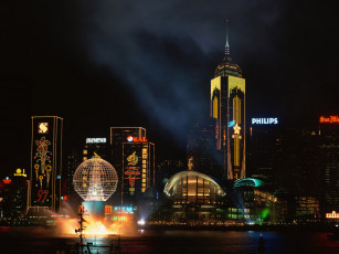 Картинка города гонконг китай