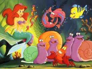Картинка мультфильмы the little mermaid