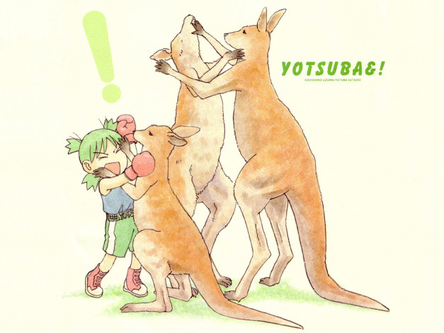 Обои картинки фото аниме, yotsubato