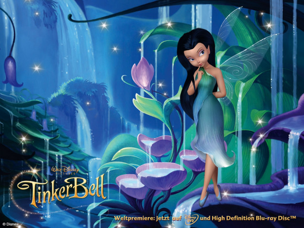 Обои картинки фото мультфильмы, tinker, bell