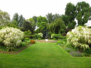 Картинка hill garden london природа парк клумбы растения