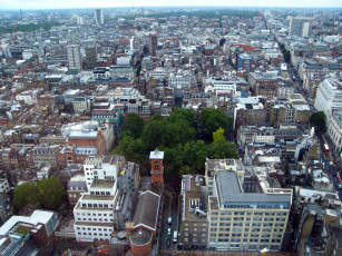 Картинка лондон города великобритания дома панорама