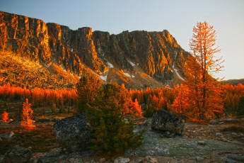 обоя заповедник, wilderness, pasayten, сша, природа, горы, закат