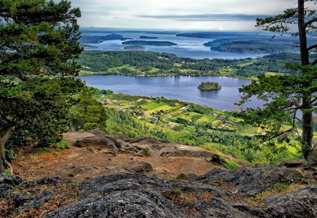 Обои картинки фото campbell, lake, washington, природа, реки, озера, puget, sound, fidalgo, island, пьюджет-саунд, остров, фидальго, озеро, заливы