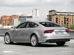 Картинка автомобили audi ultra 3-0 tdi sportback a7 серый 2014г