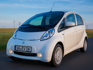 Картинка автомобили mitsubishi miev светлый eu-spec