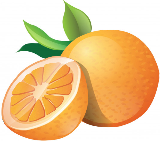 Обои картинки фото векторная графика, еда, апельсины, фон