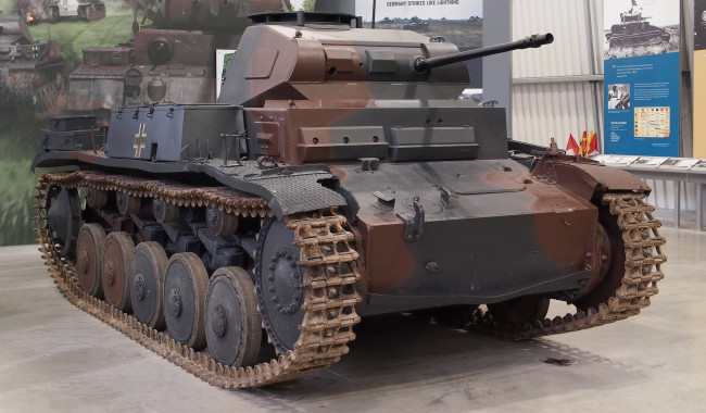 Обои картинки фото panzer ii, техника, военная техника, бронетехника, танк