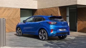 Картинка 2020+ford+puma автомобили ford вид сзади форд гараж кроссовер