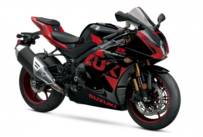Обои картинки фото suzuki gsx-r1000, мотоциклы, suzuki, красный, мотоцикл, gsx-r1000