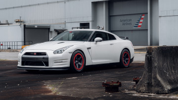 Картинка автомобили nissan datsun gtr r35 weld racing forged hgcustom tuning car