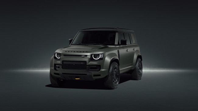 Обои картинки фото 2025 land rover defender 110 octa, автомобили, land-rover, новый, флагманский, внедорожник, defender, land, rover, 110, octa