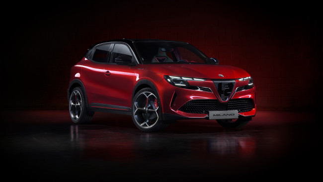 Обои картинки фото автомобили, alfa romeo, alfa, romeo, milano, elettrica, veloce, 2024