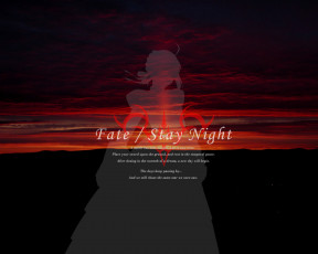Картинка fate14 аниме fate stay night