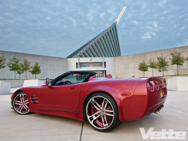 Обои картинки фото 1999, chevrolet, corvette, автомобили