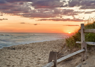 Картинка beach природа восходы закаты пляж море восход