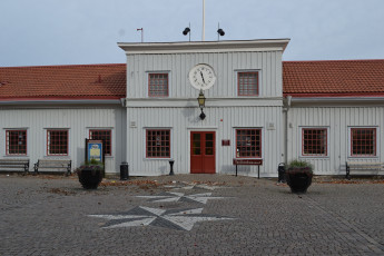 Картинка города здания дома швеция музей спички