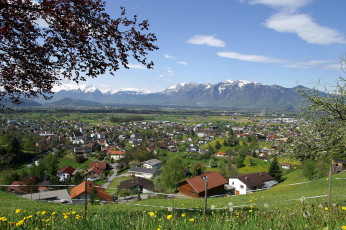 Картинка weiler austria города пейзажи