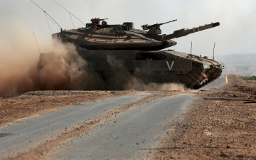 Картинка merkava техника военная танк израиль армия
