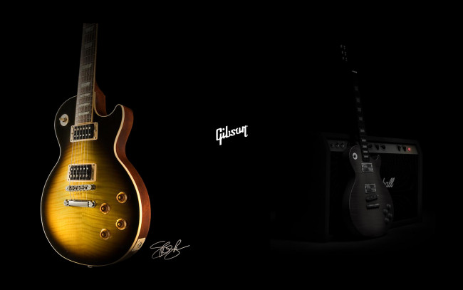 Обои картинки фото gibson, музыка, музыкальные, инструменты, гибсон, гитара