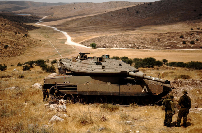 Обои картинки фото merkava, техника, военная, армия, израиль, танк